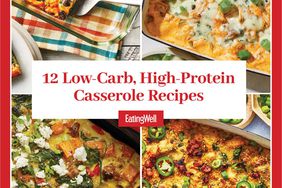 Bajo carbohidratos, receta de catering de alta proteína 12 collage