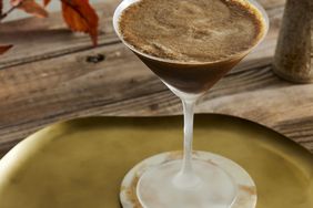 Martini espresso congelado con especias de calabaza