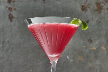 Foto de la receta de martini de granada