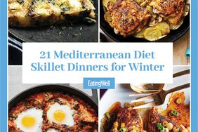 Una parte de las recetas de la cena de invierno 21 en el mar Mediterráneo.