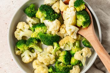 Foto de la receta de brócoli y coliflor