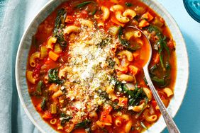 Foto de receta de sopa de tomate al estilo de Florencia.