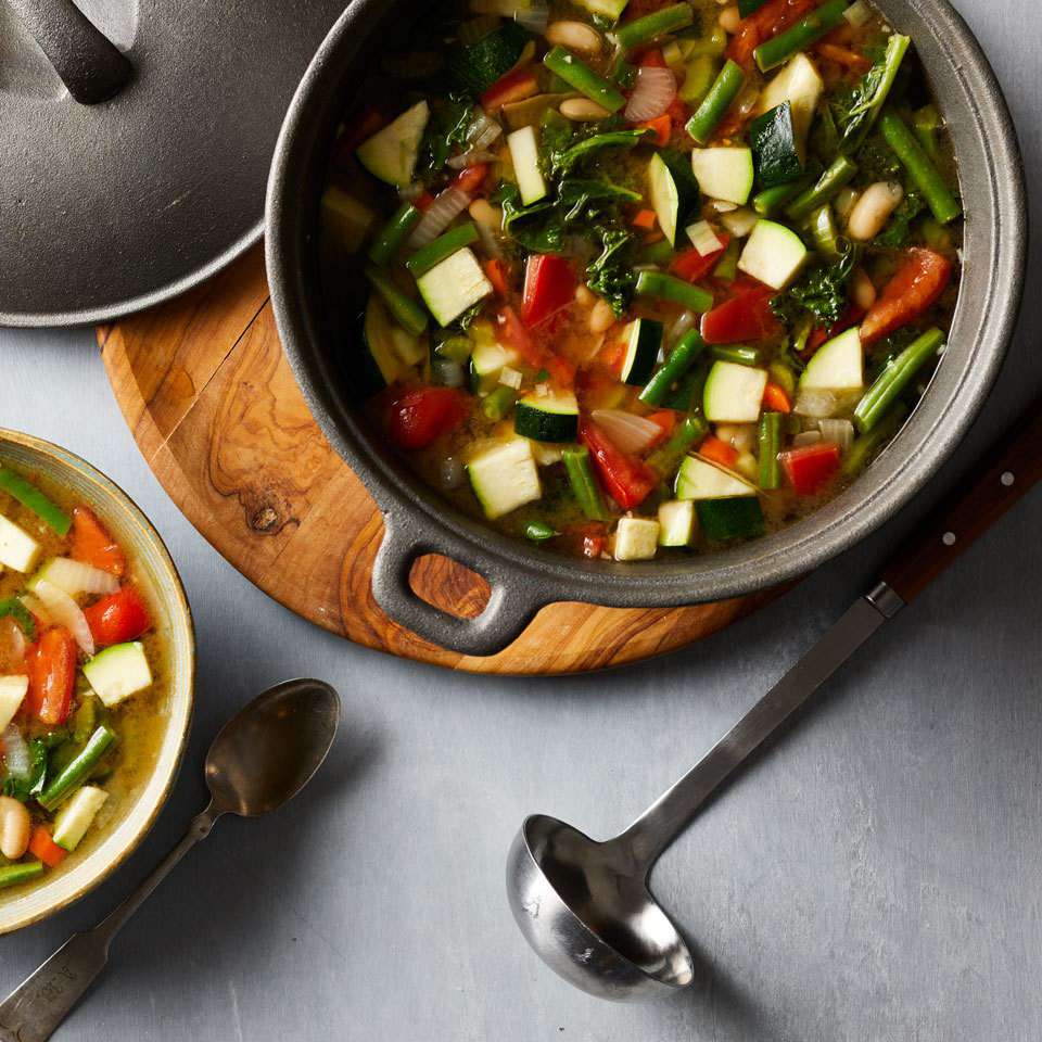 Receta de sopa de verduras para perder peso