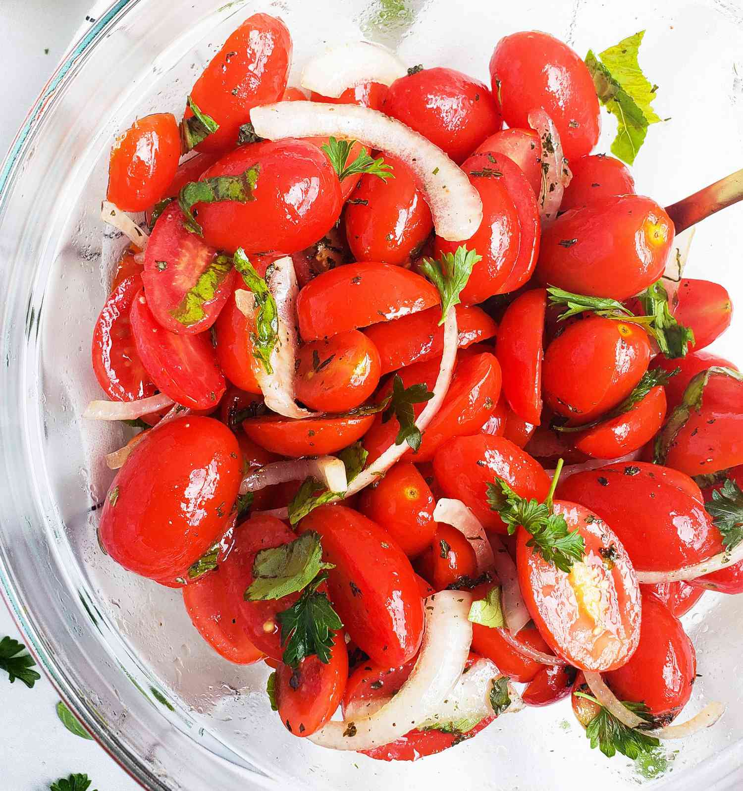 ensalada de tomate básica