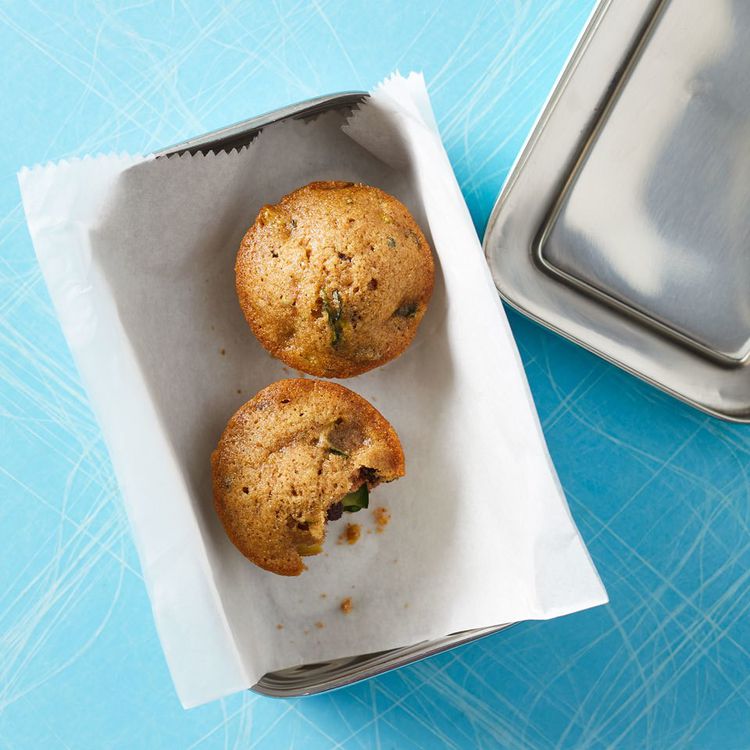 Mini muffins de calabacín