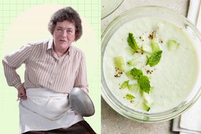 Foto con recetas de niños de Julia y sopa fría de comerwell