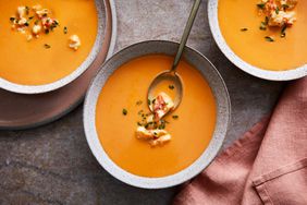 Foto de la receta de sopa de langosta