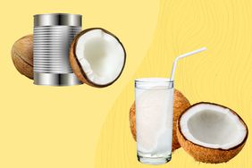 leche de coco y agua de coco