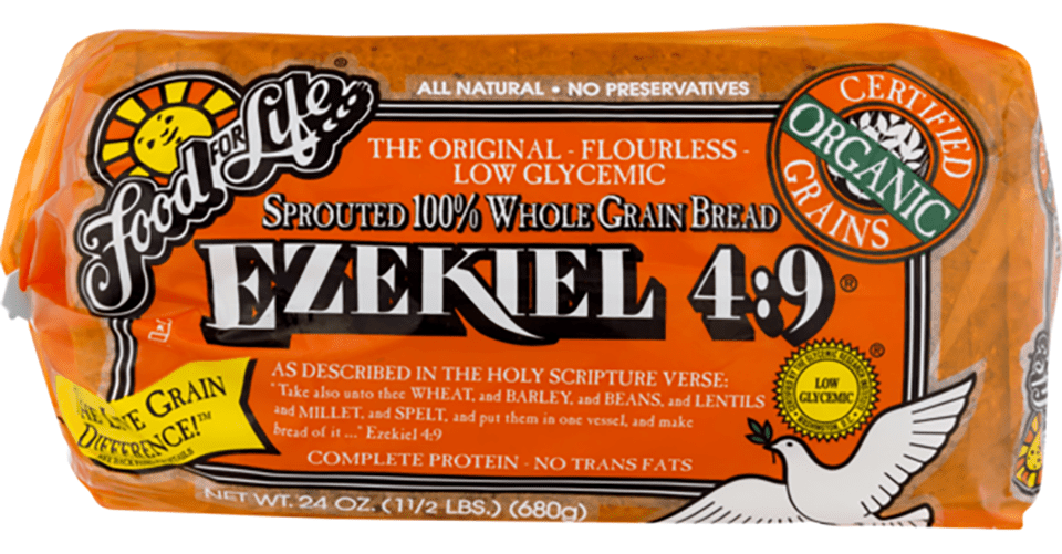 Pan integral de grano de Ezequiel
