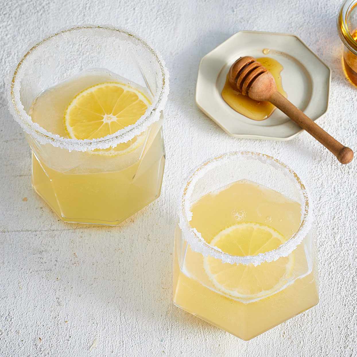 Gotas de limón con miel
