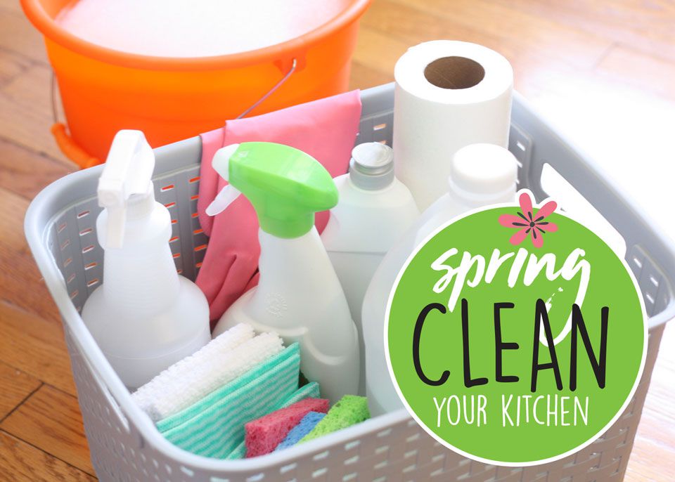 Lista de verificación de limpieza de primavera de cocina