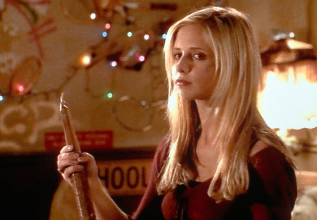 Buffy the Vampire Slayer] Sarah Michel Geller (temporada 4, 5 de octubre de 1999), 1997-2003. Proporcionado: Colección Everett