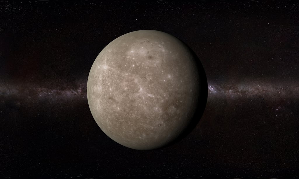Fotografía de Mercurio que muestra a Mercurio retrógrado en Tauro